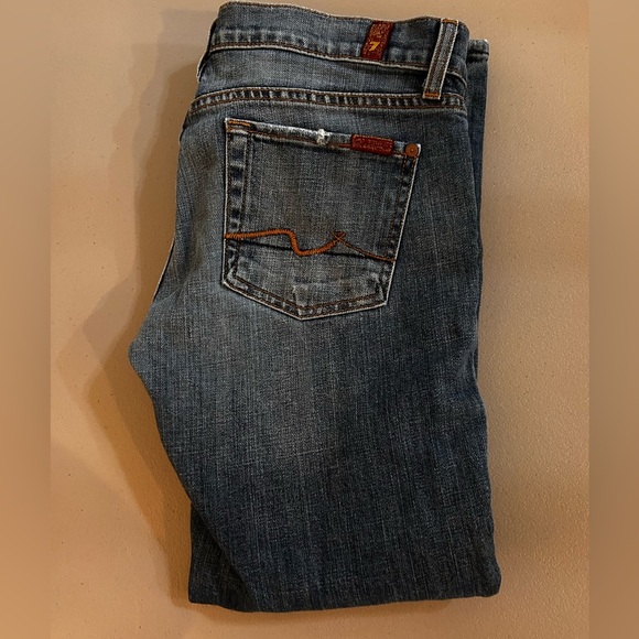 Seven for all mankind cropped bootcut size 29 - Picture 2 of 14